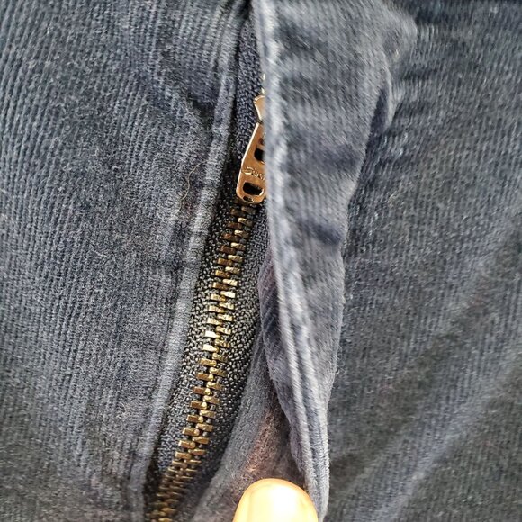 Seven7 Jeans Womens Size 10 Blue Corduroy Stretch Cotton Blend Skinny - Picture 9 of 11